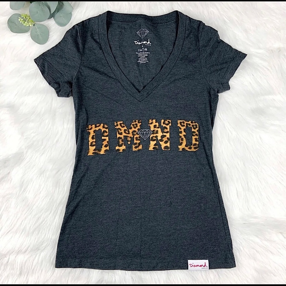 💎Diamond supply v neck tee